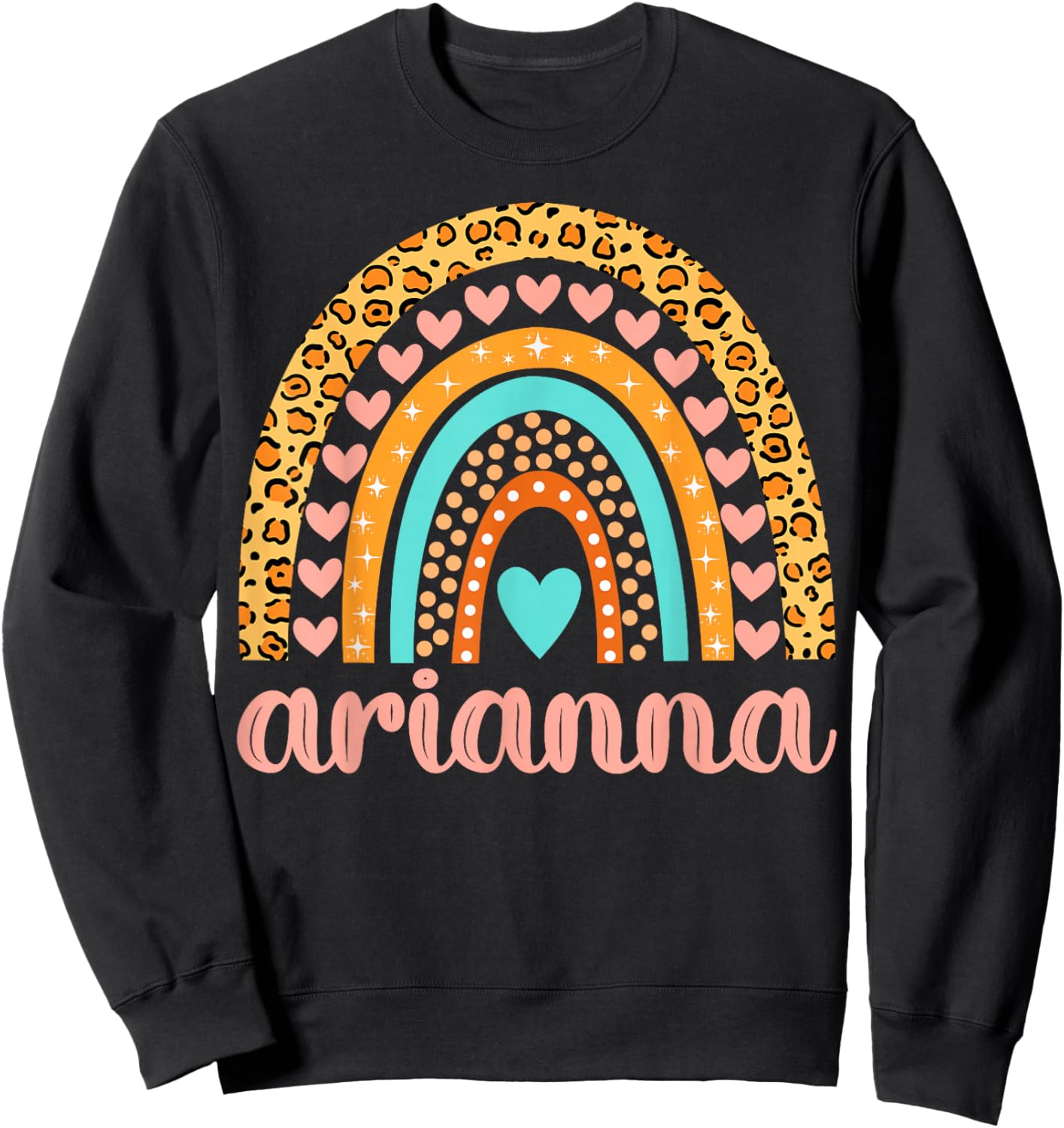 Arianna Arianna Name Birthday Shirt Gift Sweatshirt - Sweatshirt | Black