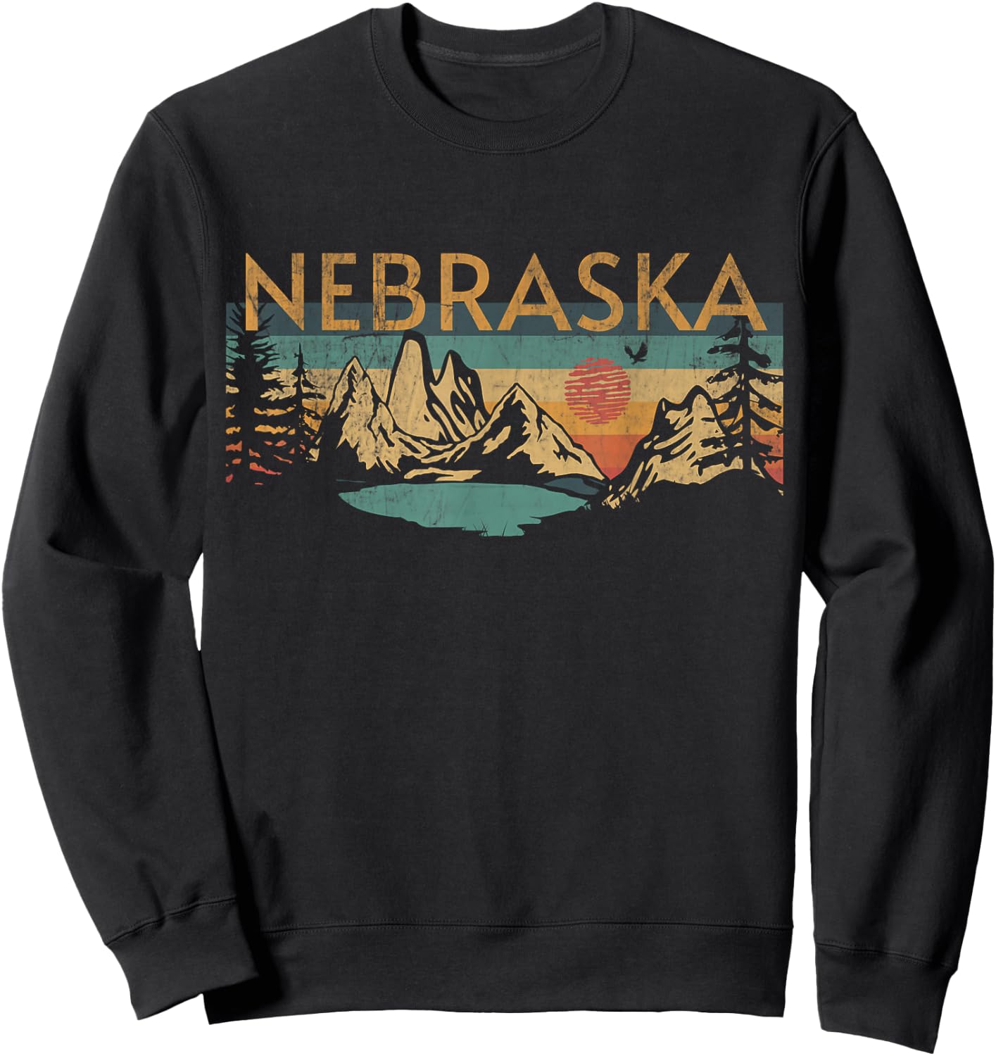 Nebraska Sweatshirt - Sweatshirt | Black