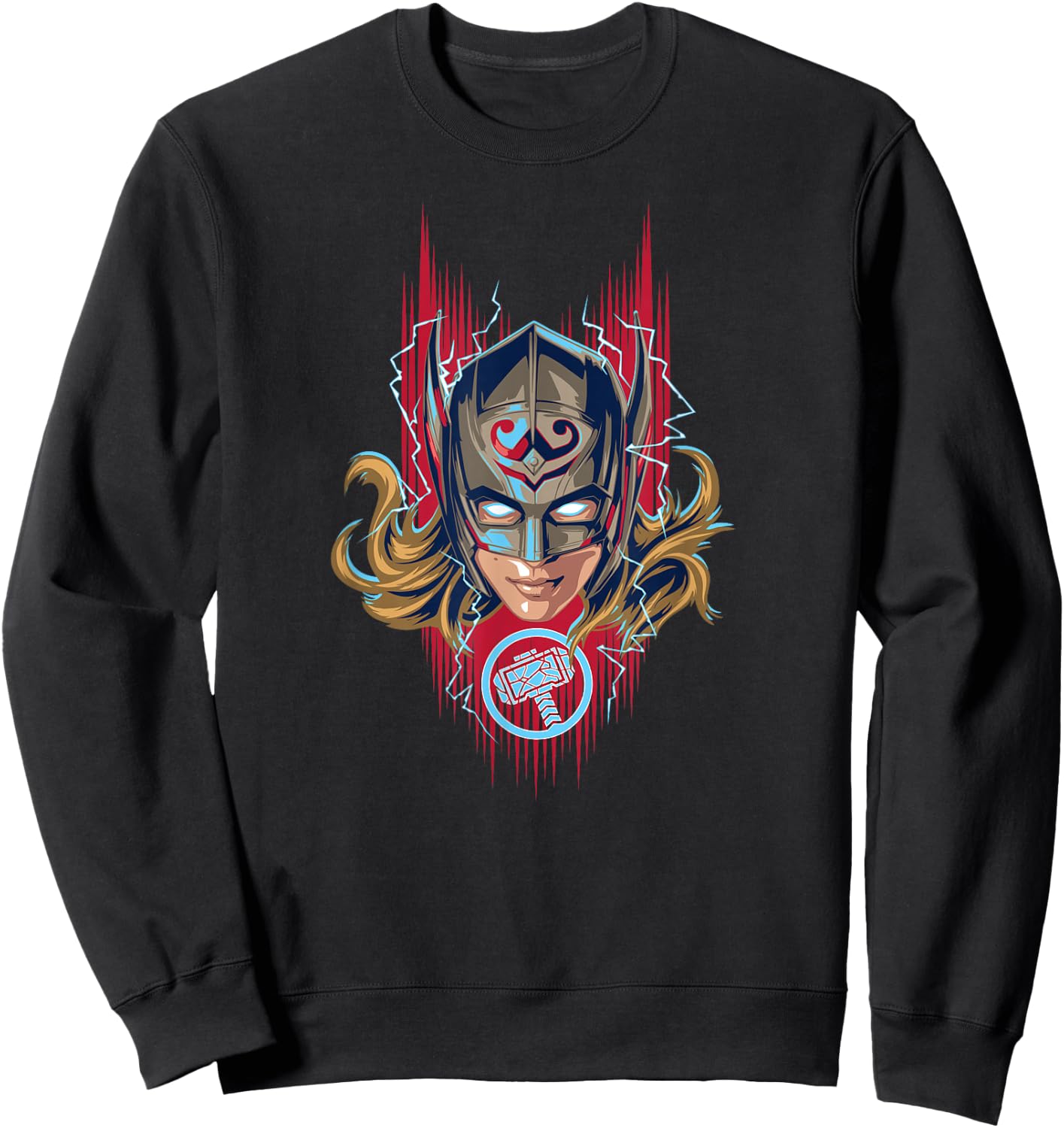 Marvel Thor: Love and Thunder Mighty Thor Sweatshirt - Sweatshirt | Black