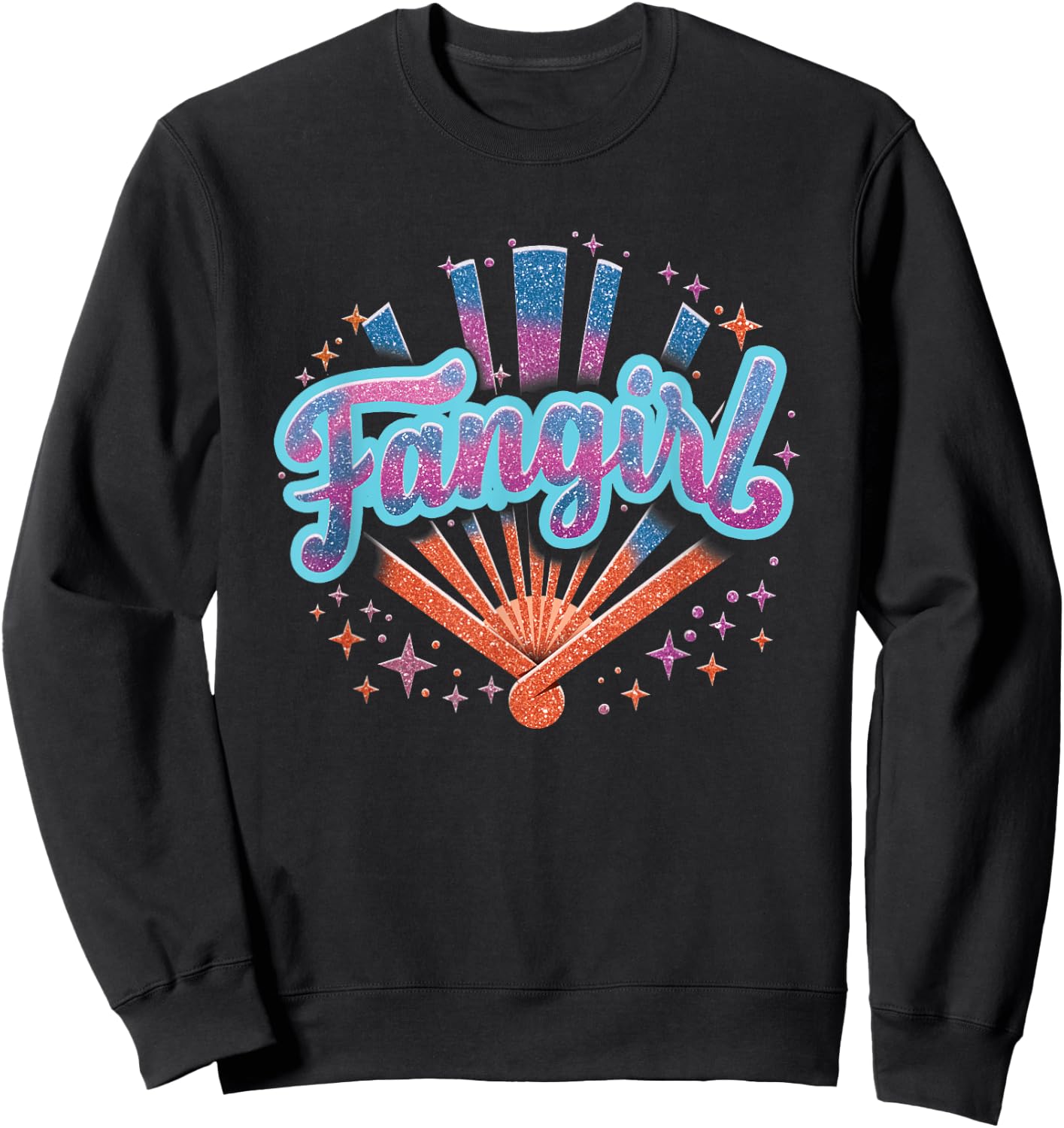 Fangirl Fan & Stars | Professional Fangirl Sweatshirt - Sweatshirt | Black