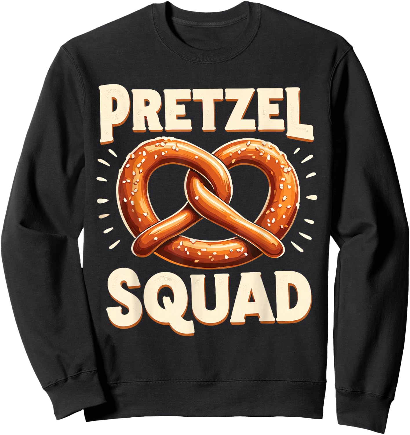 Pretzel Squad Sweatshirt - Sweatshirt | Black