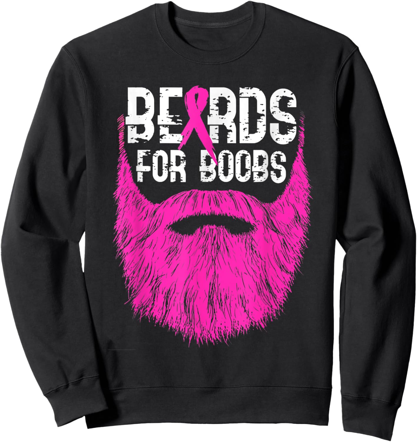 Beards for boobs Sweatshirt - Sweatshirt | Black