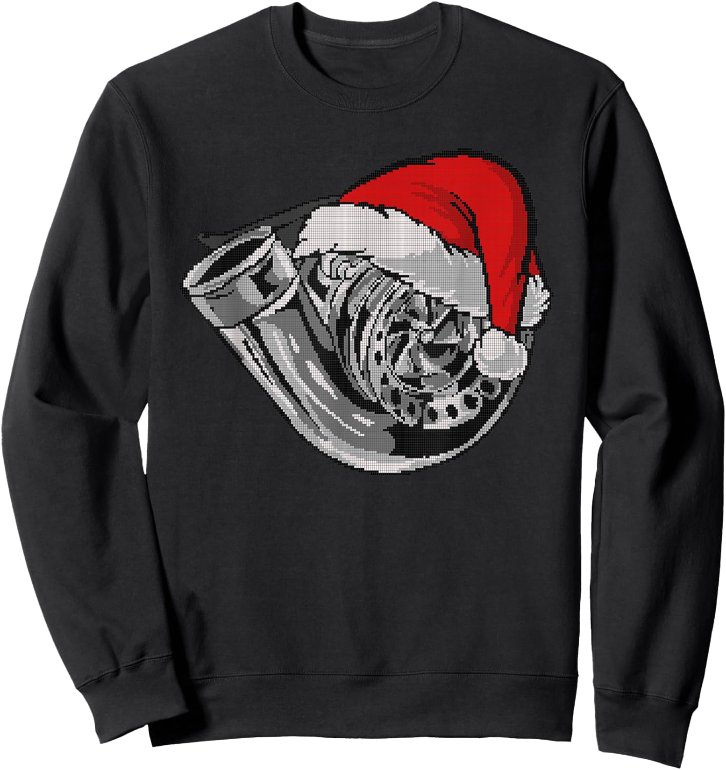Turbo Ugly Christmas Car Enthusiast Racing Drifting Matching Sweatshirt - Sweatshirt | Black
