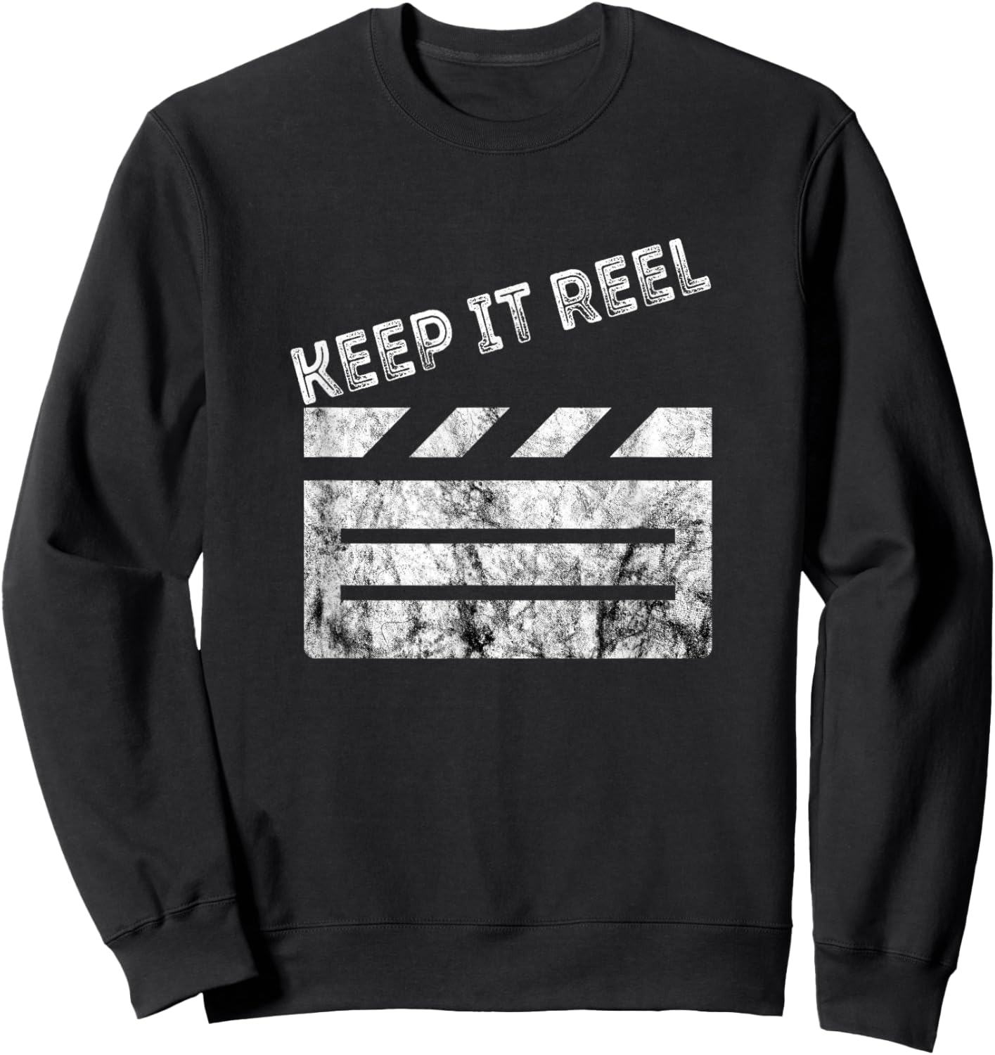 Film Director Keep It Reel Cameraman Filmmaker Film Producer Sweatshirt - Sweatshirt | Black