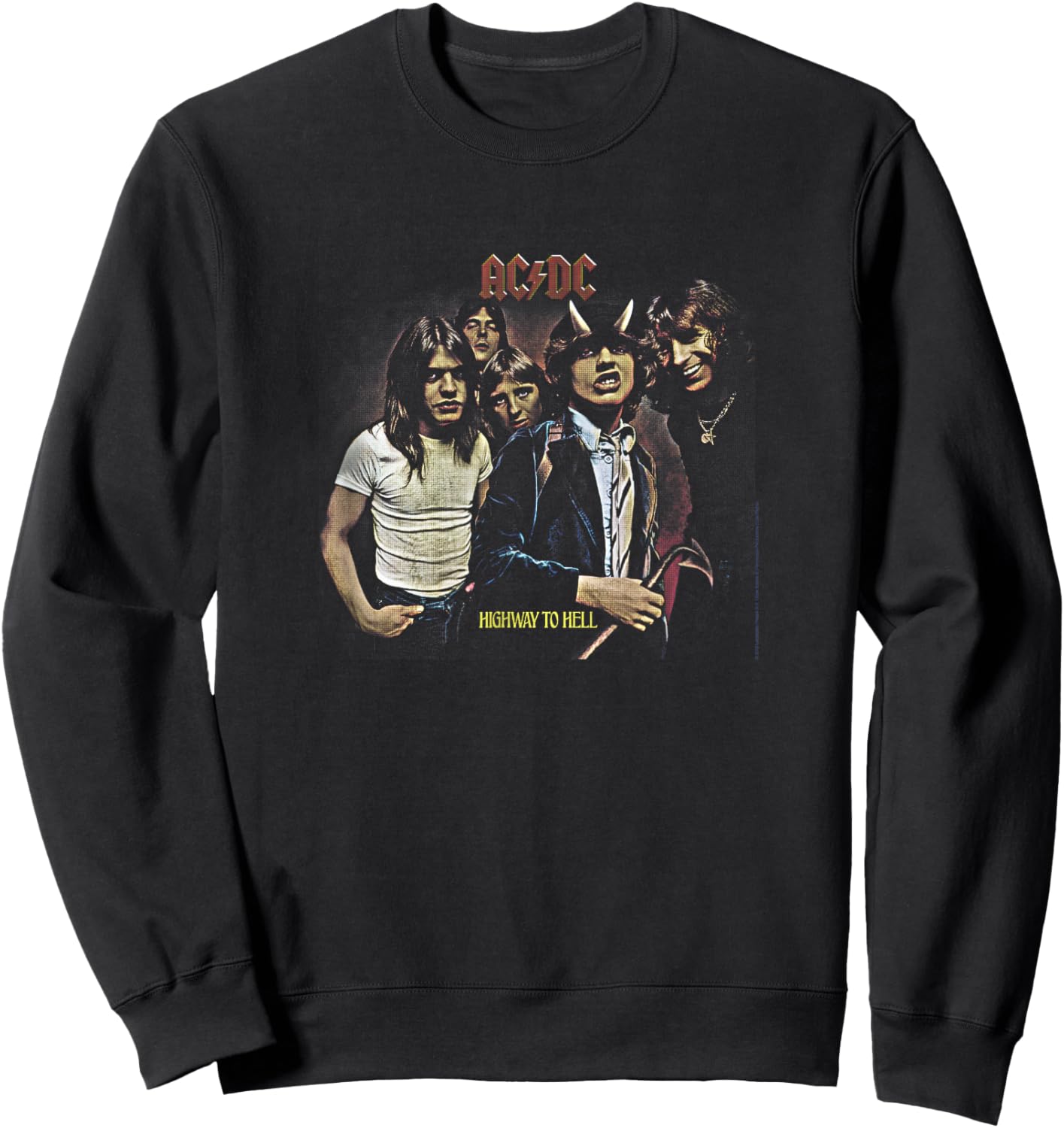 AC/DC - Highway to Hell Album Artwork Sweatshirt - Sweatshirt | Black
