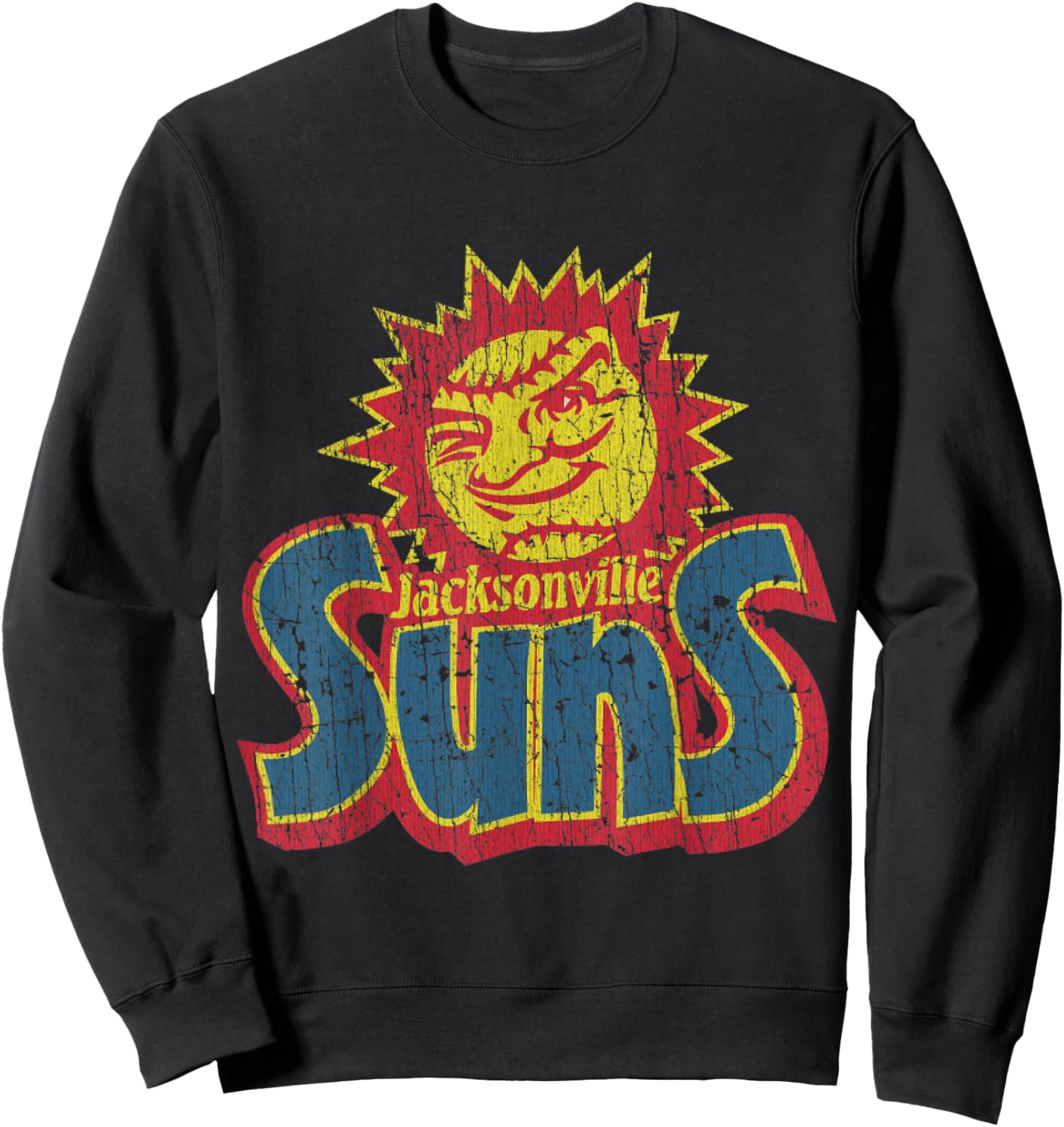 Vintage Jacksonville Suns 1962 Sweatshirt - Sweatshirt | Black