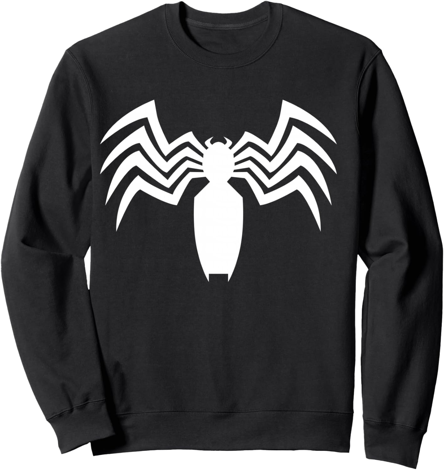 Marvel Comics Retro Classic Venom Spider Logo Sweatshirt - Sweatshirt | Black