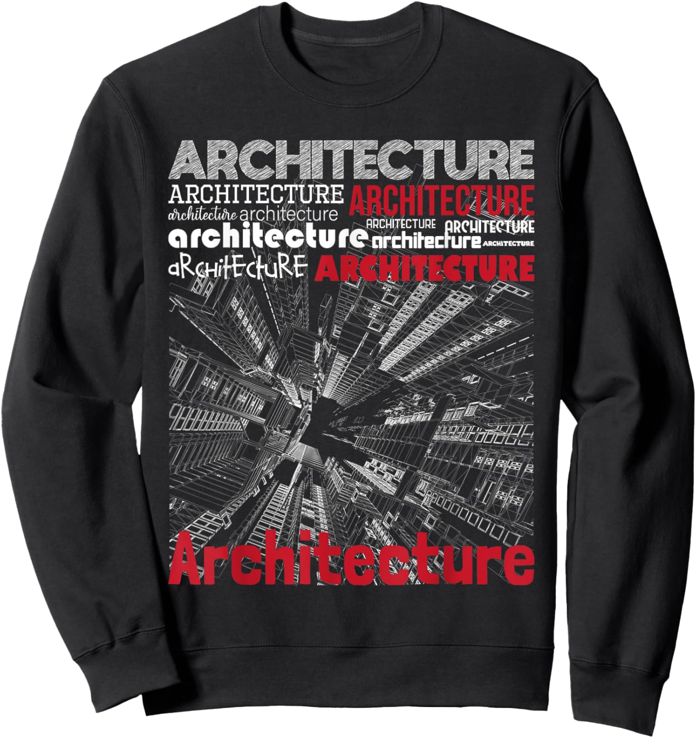 Architecture - Architectural Engineer Design Planner Builder Sweatshirt - Sweatshirt | Black