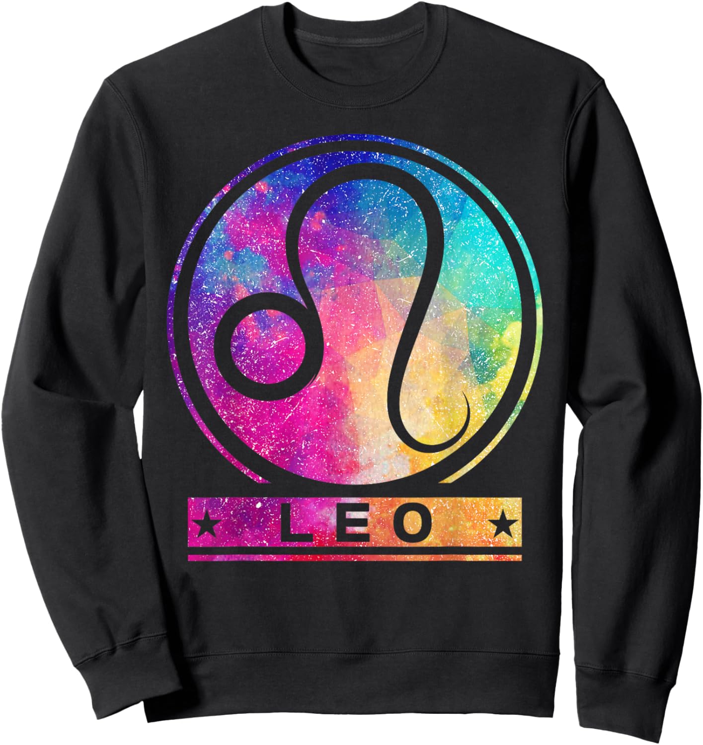 Zodiac Sign Leo Sweatshirt - Sweatshirt | Black