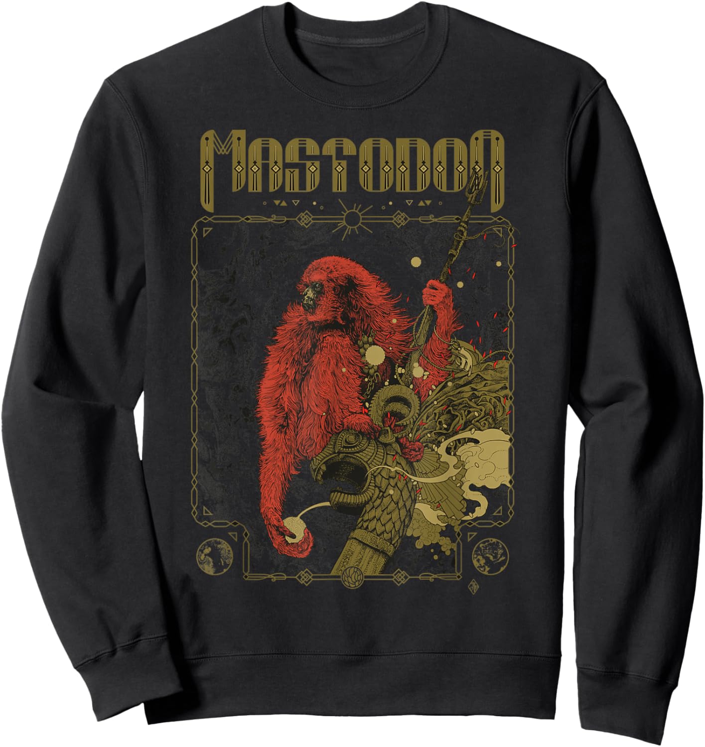 Mastodon - Voyager Sweatshirt - Sweatshirt | Black