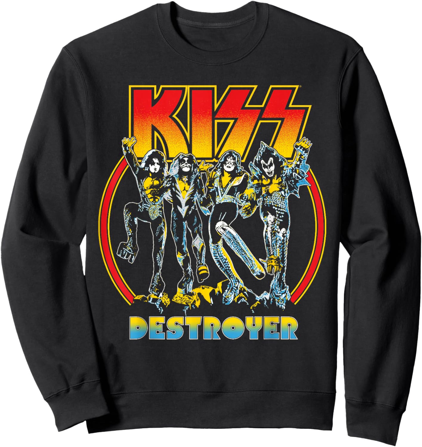 KISS - Rock and Roll Party Sweatshirt - Sweatshirt | Black