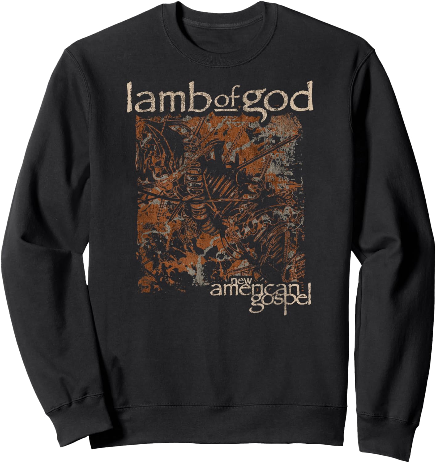 Lamb of God – New American Gospel Sweatshirt - Sweatshirt | Black
