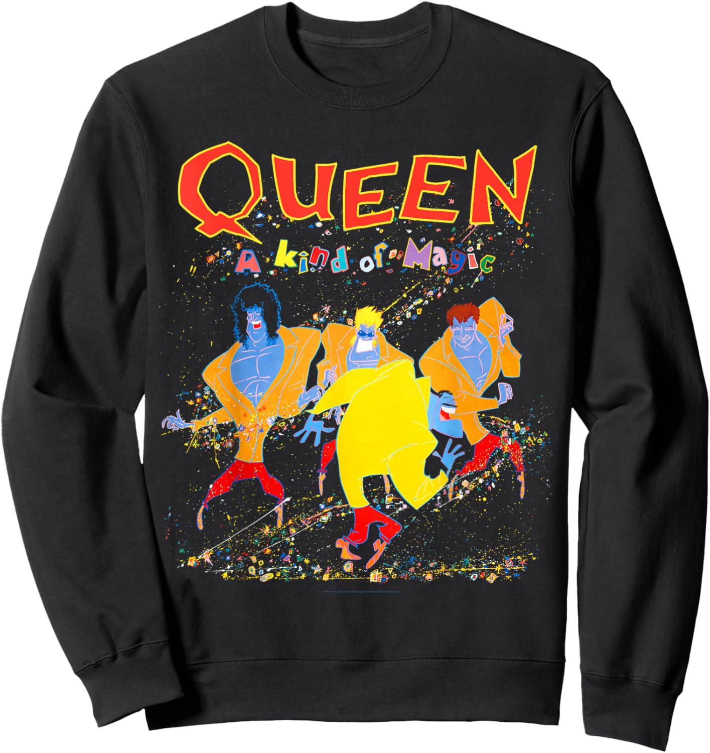 Queen Official Kind of Magic Sweatshirt - Sweatshirt | Black