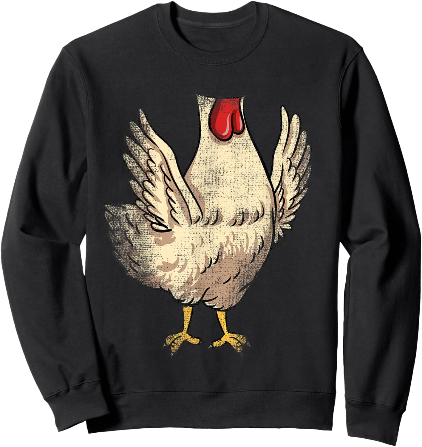 Headless Chicken Costume Halloween Sweatshirt - Sweatshirt | Black