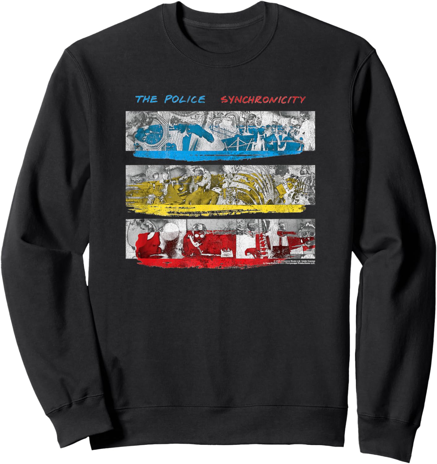 The Police Syncronicity Sweatshirt - Sweatshirt | Black