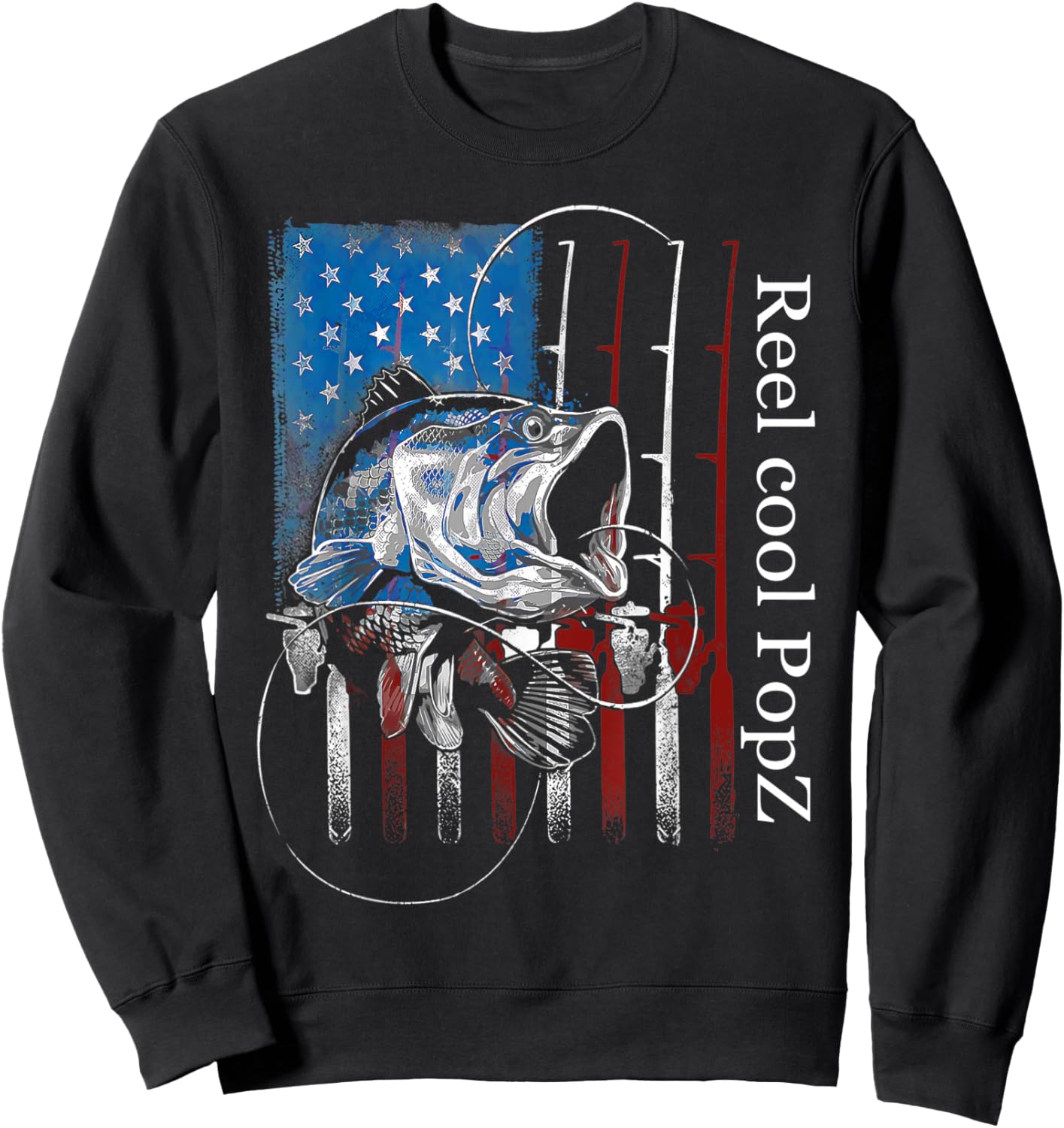 Reel cool Reel cool PopZ Sweatshirt - Sweatshirt | Black
