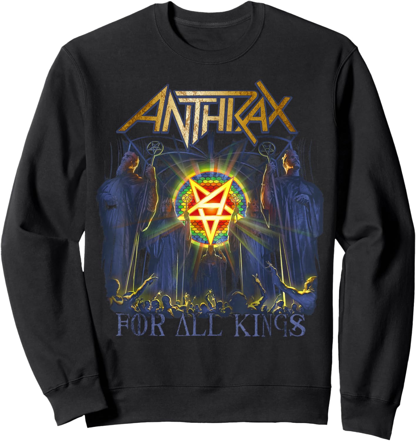 Anthrax - For All Kings Sweatshirt - Sweatshirt | Black