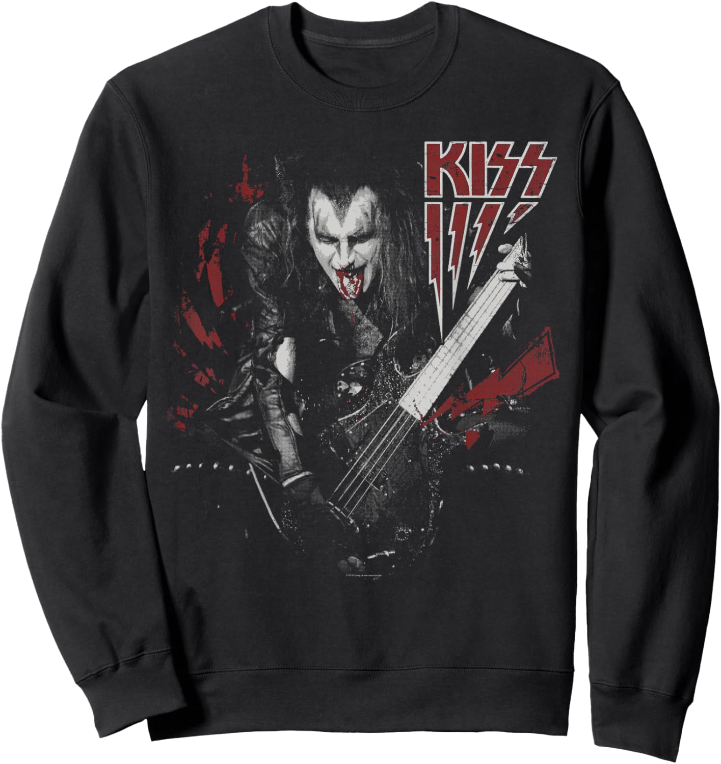 KISS - Simmons Sweatshirt - Sweatshirt | Black