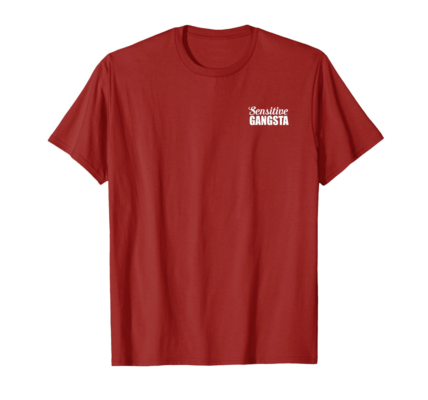 Sensitive Gangster Vintage Floral Aesthetic ( 2 SIDES ) T-Shirt