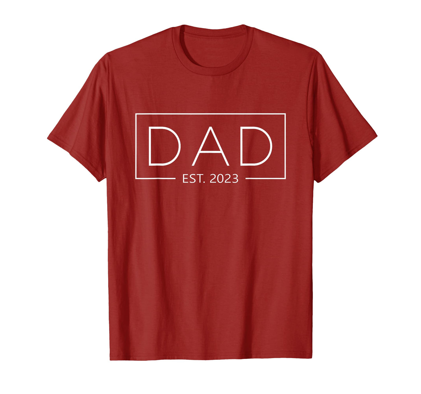 Dad 2023 Father Since 2023 Dad Est 2023 T-Shirt