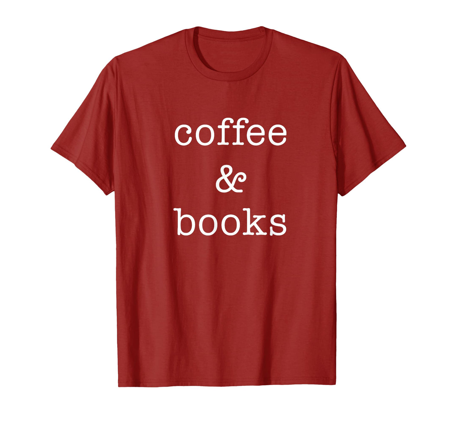 Coffee and Books Funny Reading Book Worm T-Shirt