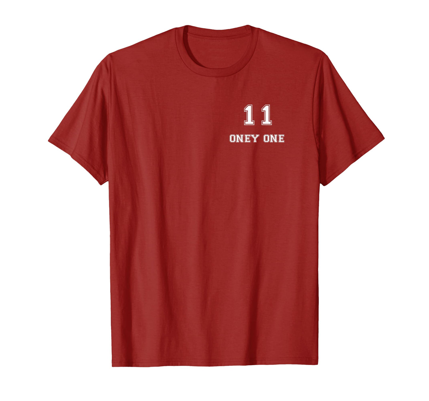 Funny Oney One Sports Jersey 11 Number T-Shirt T-Shirt