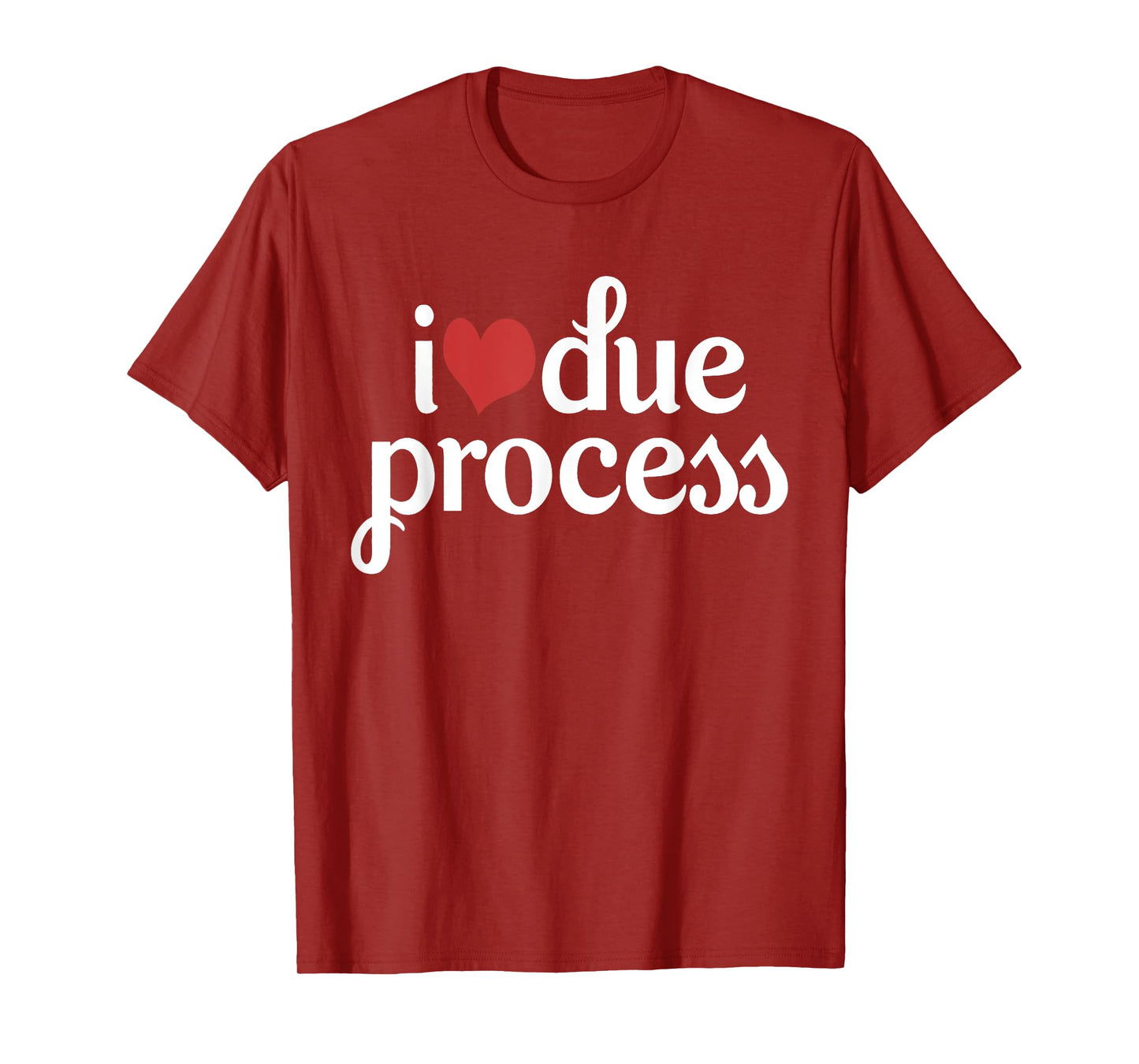 I Love Due Process T-Shirt