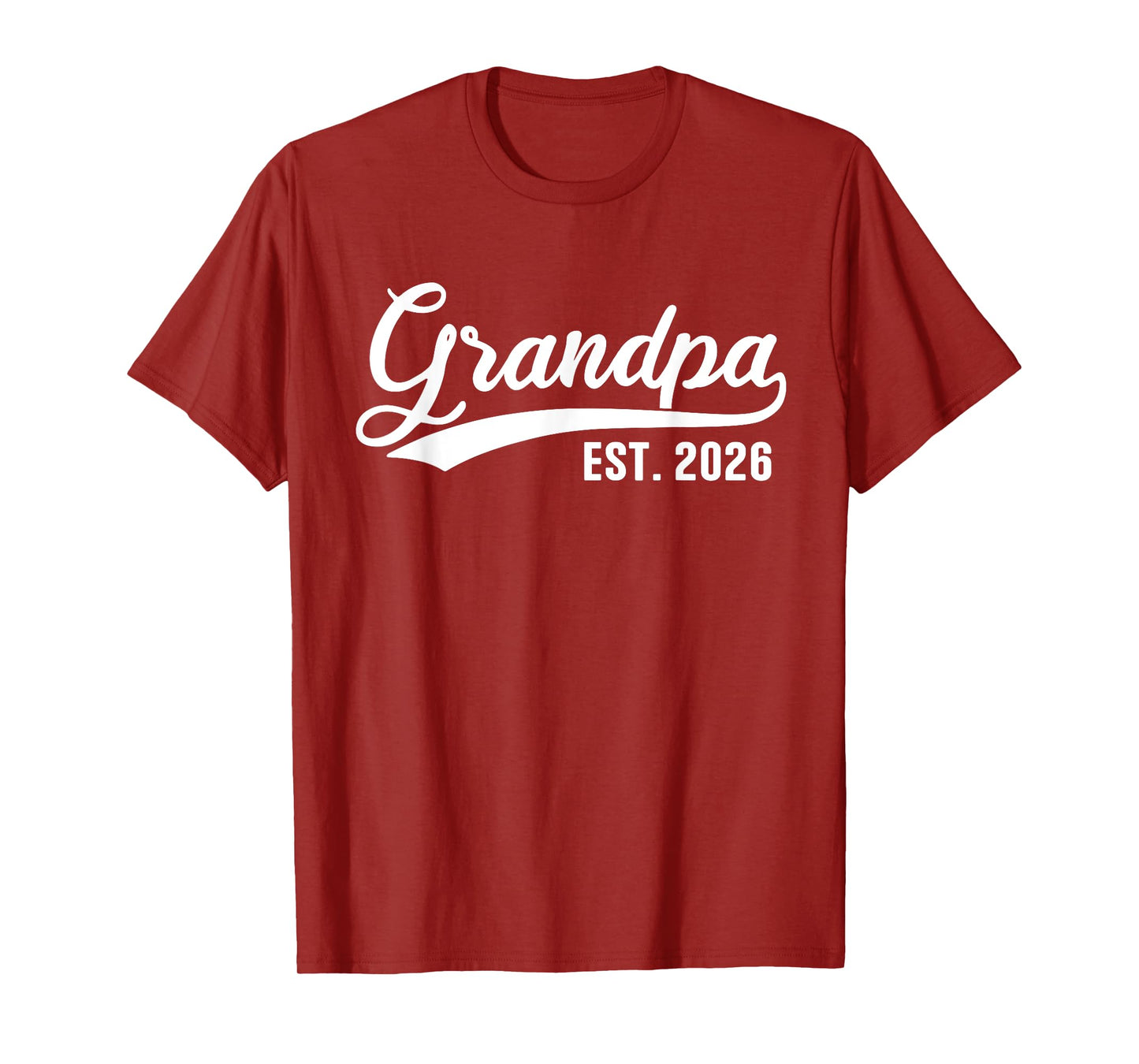 Grandpa 2026 Retro Grandpa Est 2026 T-Shirt