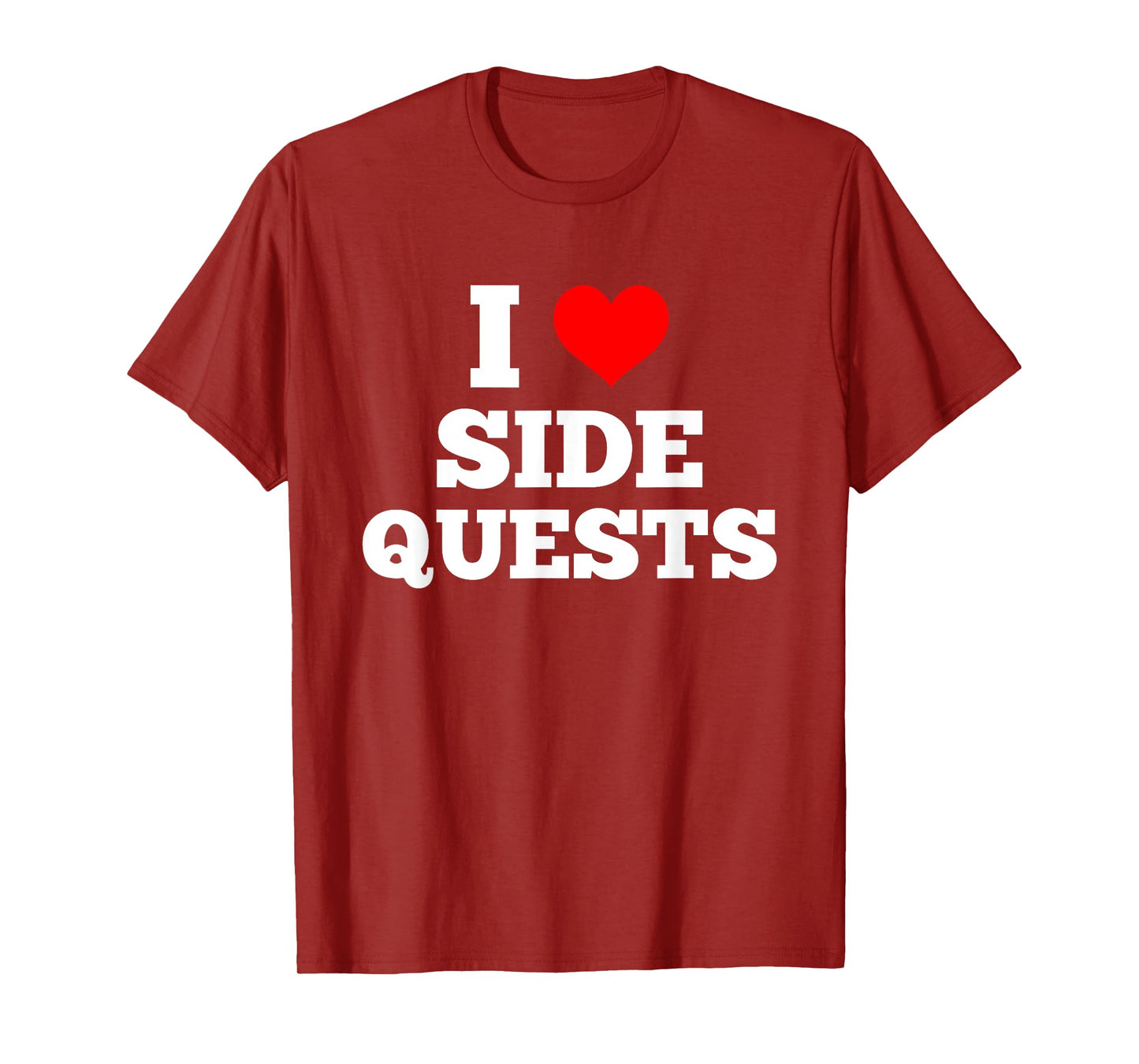 I Love Side Quests - Sidequesting EDM Rave Gamer T-Shirt