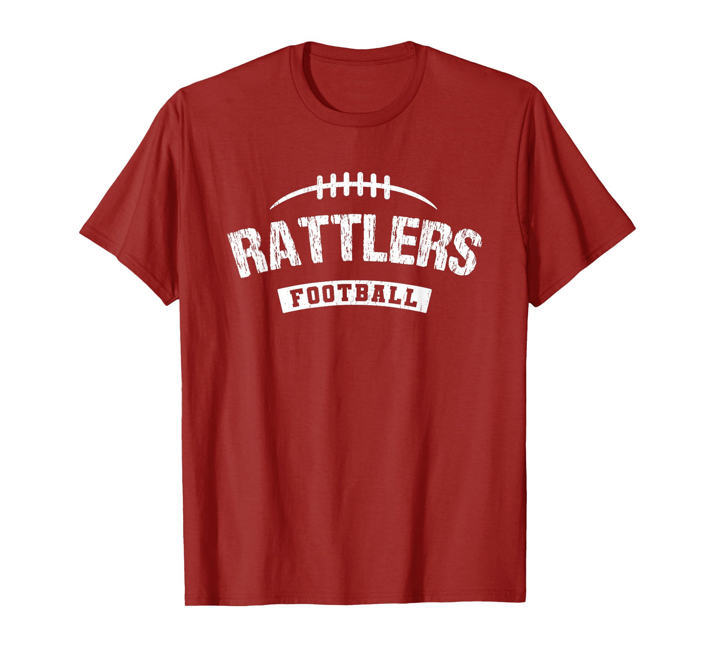 Rattlers Rio Grande City Football Distressed HS T-Shirt