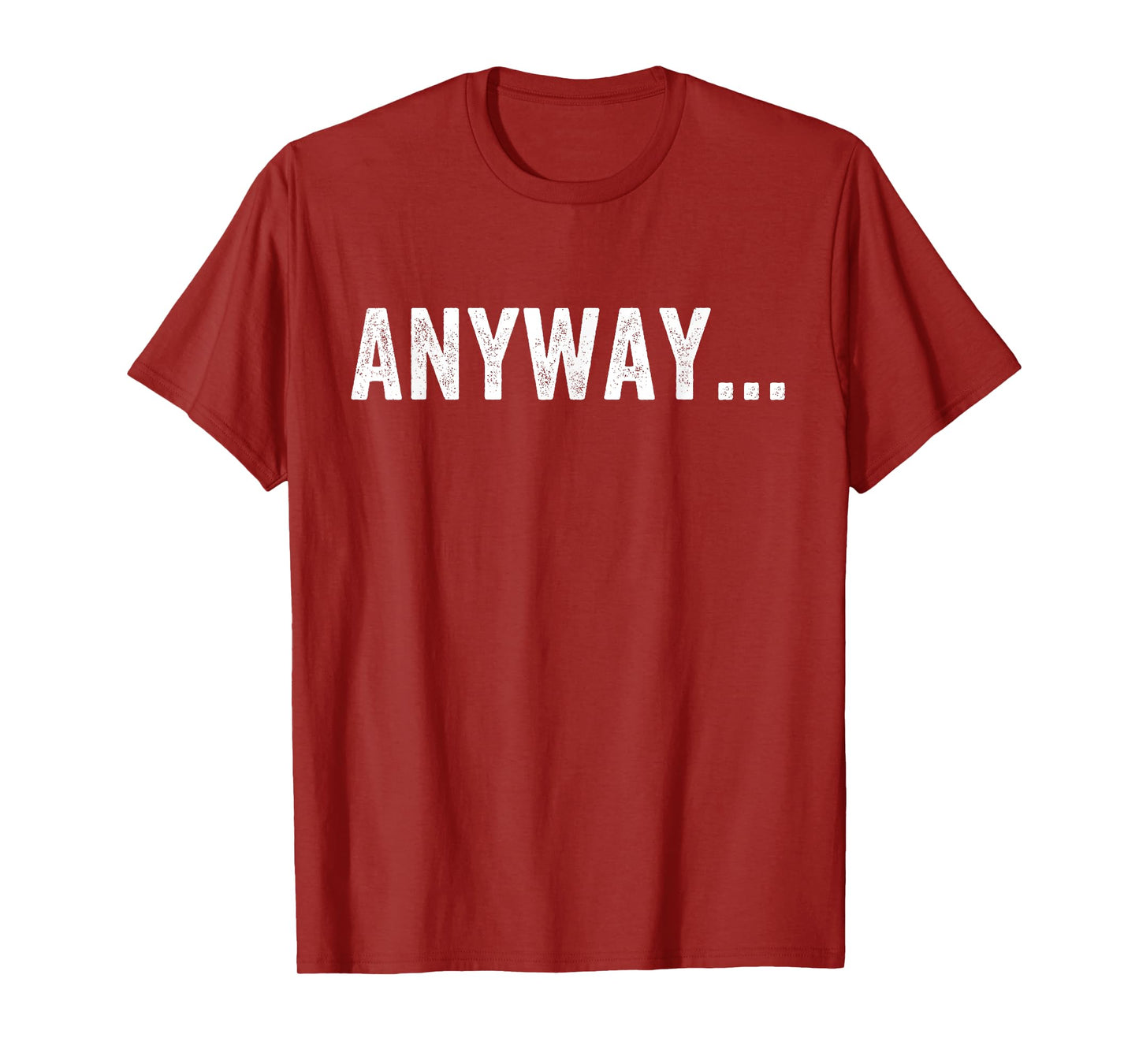 Anyway Unisex-Adults Black Classic Fit Modern Crew Neck Short Sleeve T-Shirt
