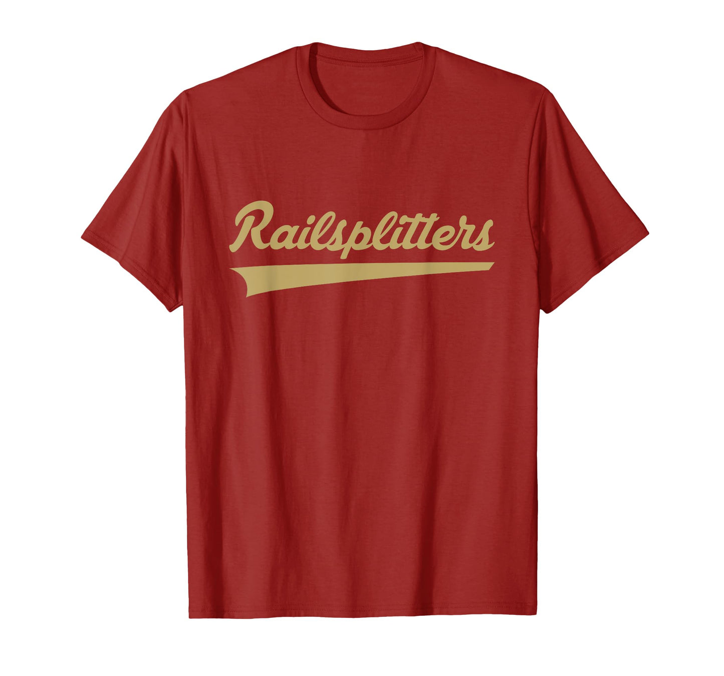 Abraham Lincoln Railsplitters Vintage Swoosh T-Shirt