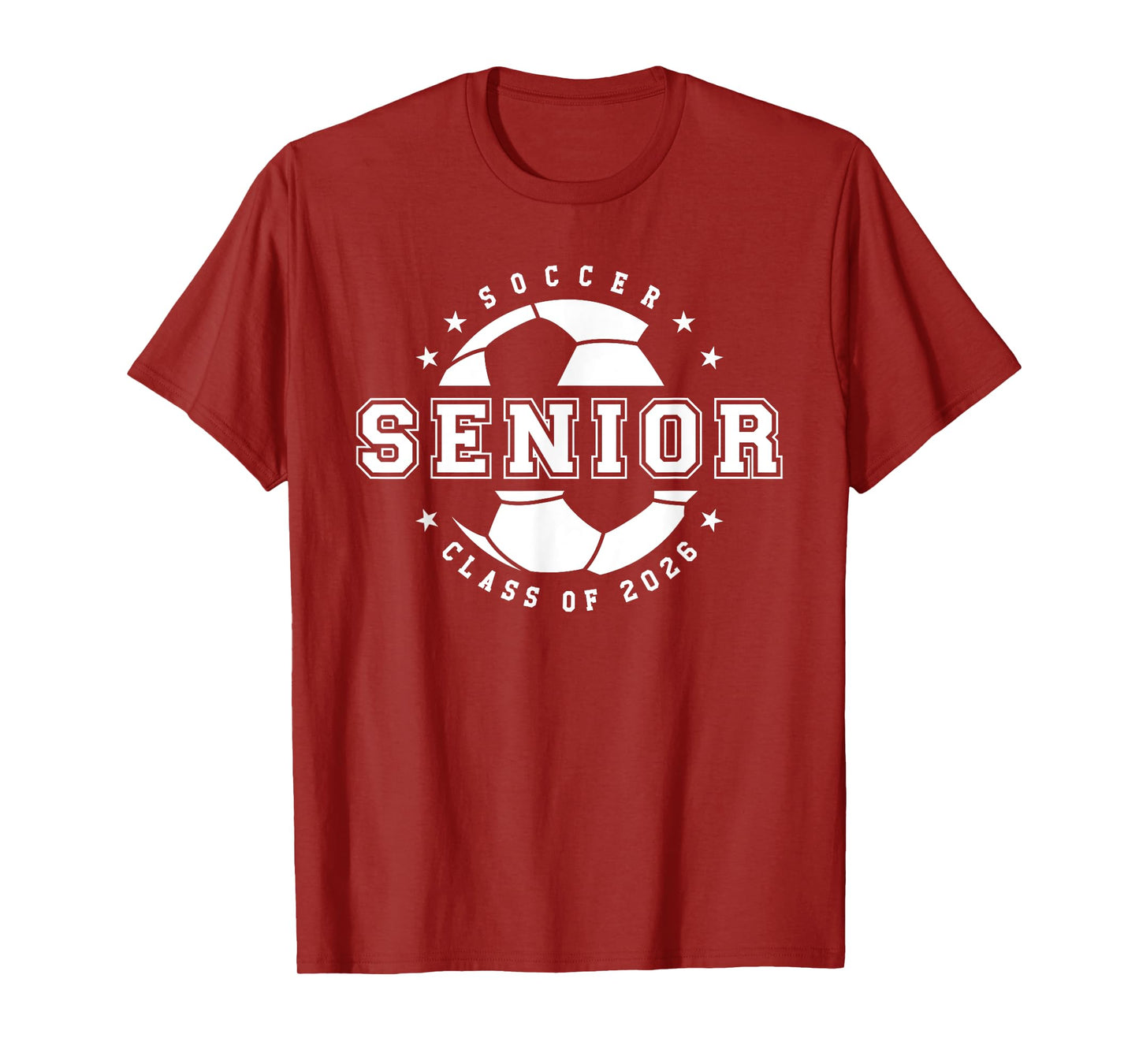 Soccer Player Senior Year Class Of 2026 Grad T-Shirt