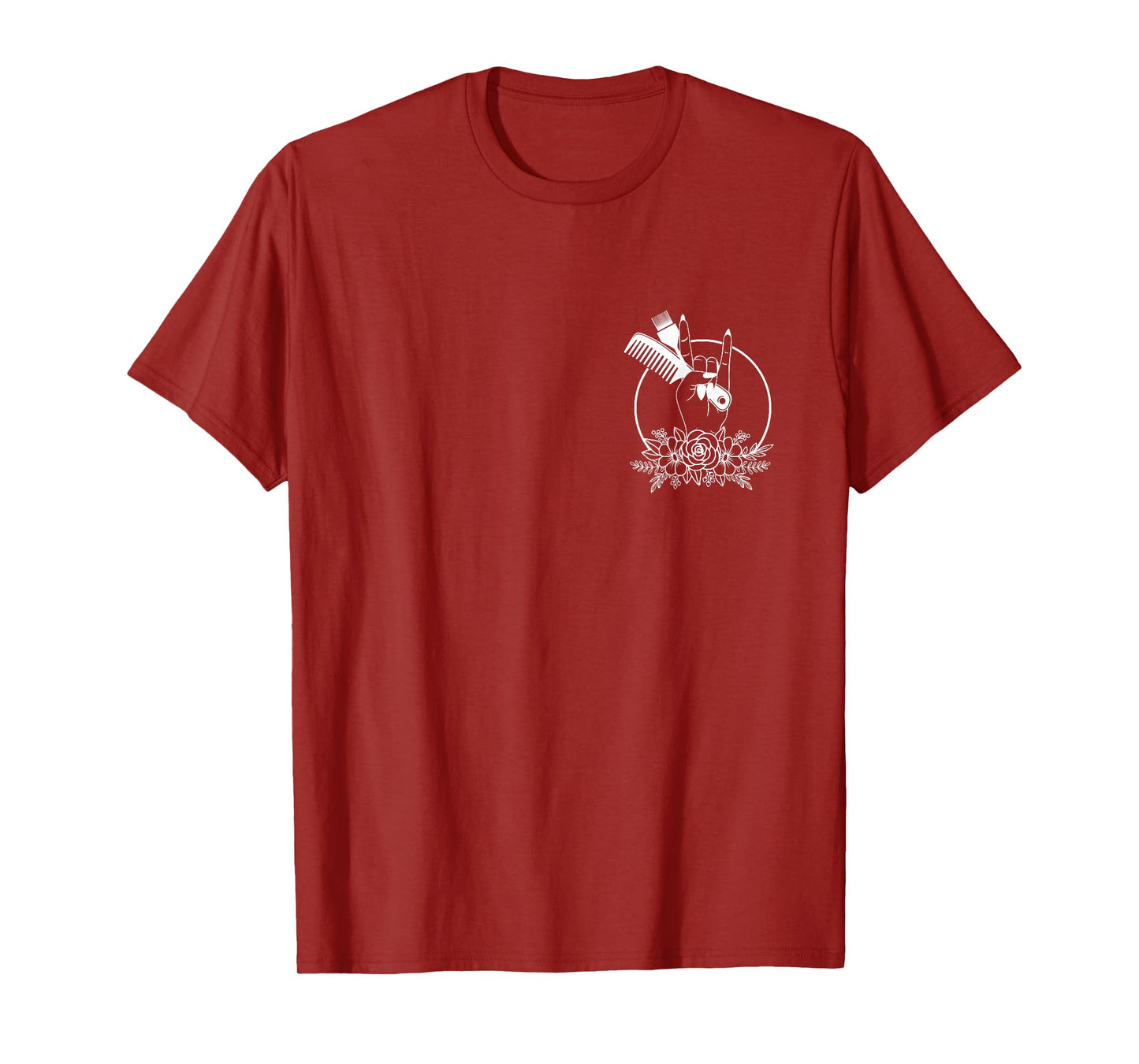 Here Lies Your Dead Ends Hairstylist Pocket Hair Stylist T-Shirt