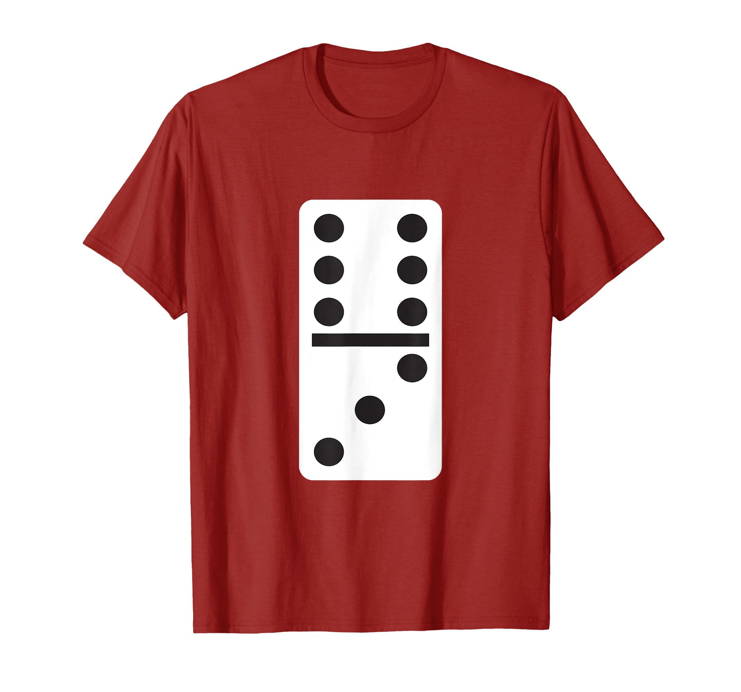 Six Three Dominoes T-Shirt Halloween Costume Domino Game T-Shirt