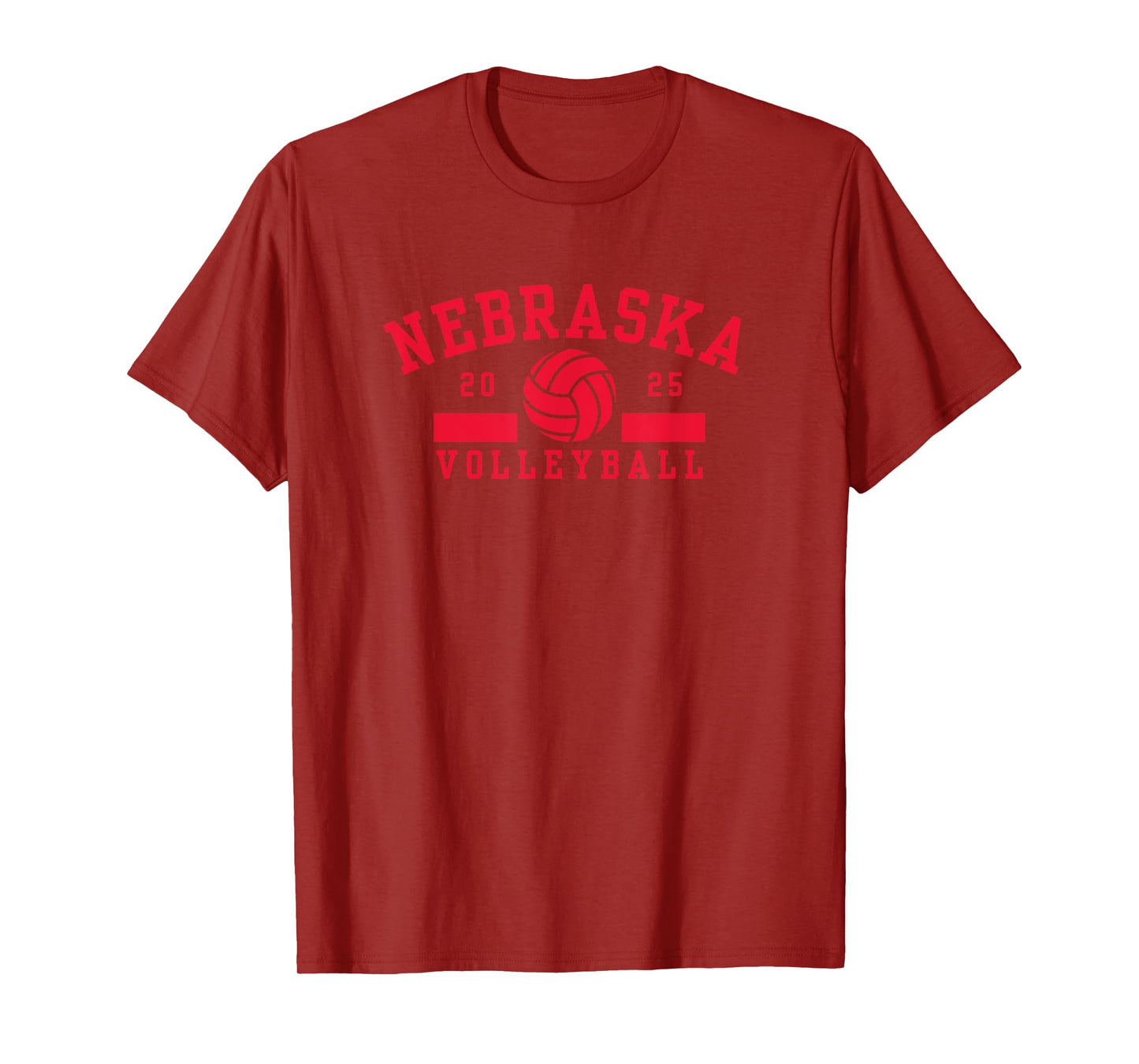 Nebraska Volleyball 2025 Team Player T-Shirt
