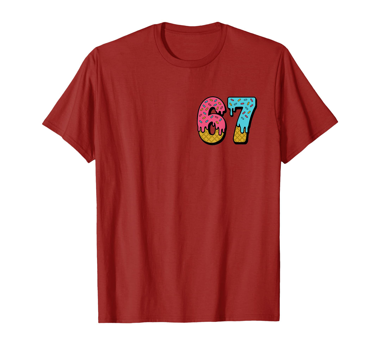 67 Mason Halloween Meme Funny Six Seven 6 7 Slang T-Shirt