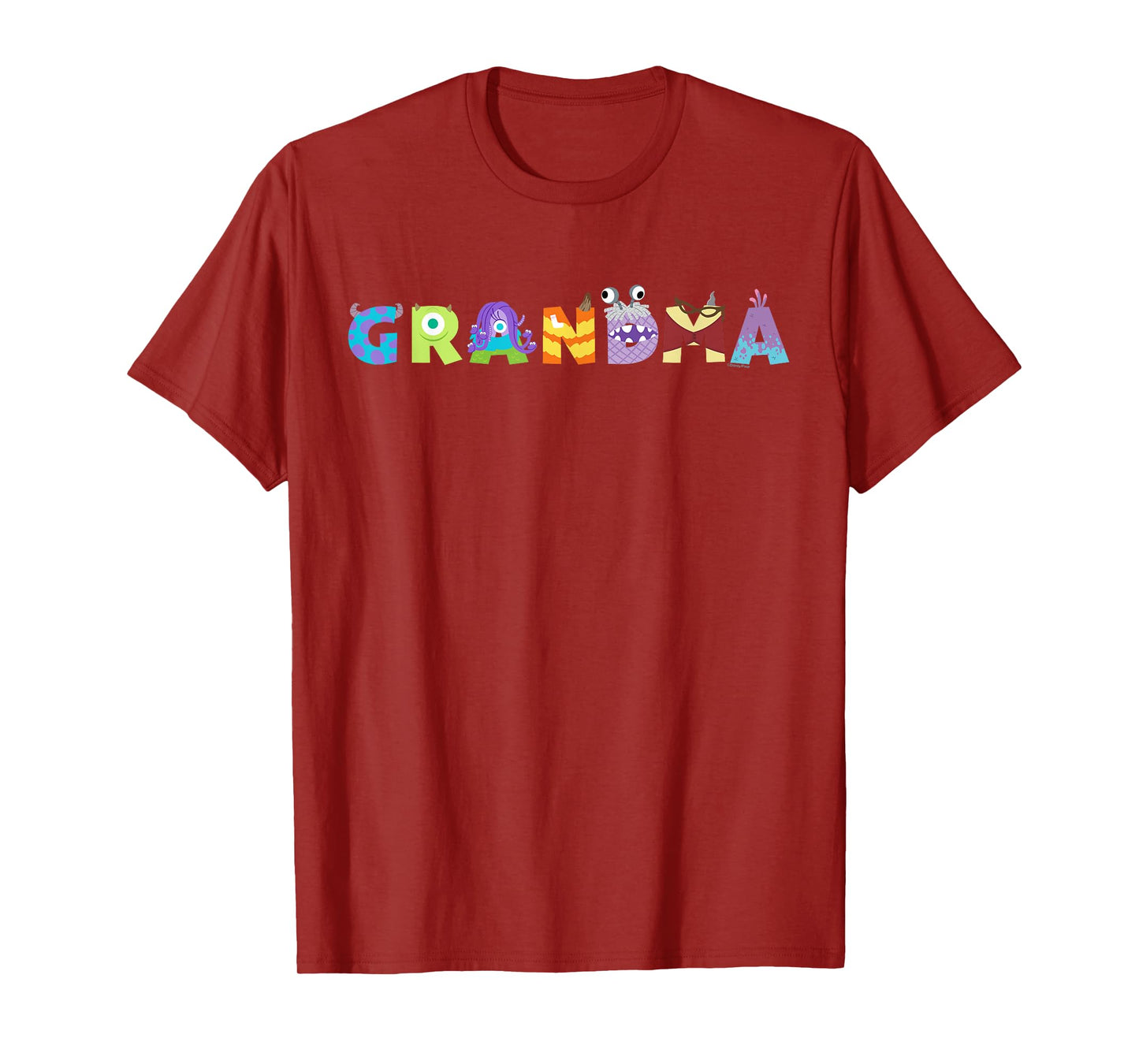 Disney & Pixar's Monsters, Inc. Grandma Family Trip Vacation T-Shirt