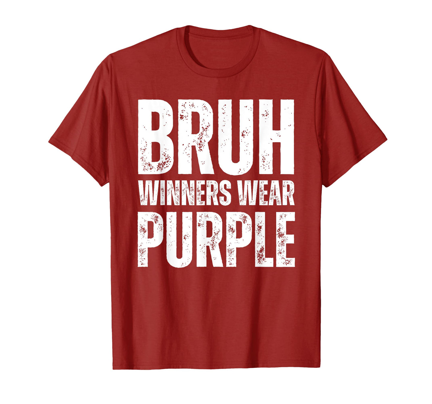Winners Wear Purple Team Spirit Week Game Color Sports day T-Shirt