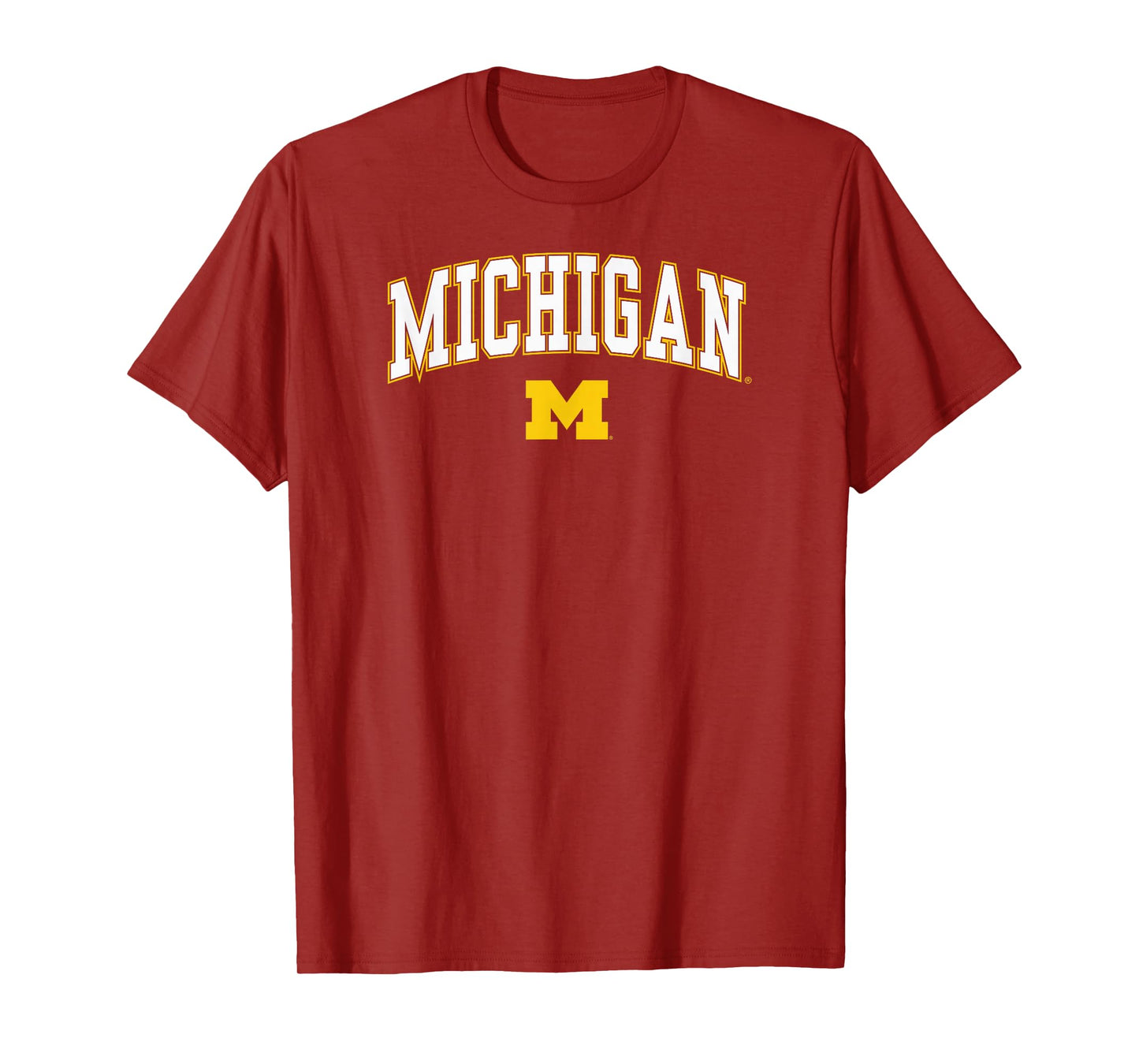 Michigan Wolverines Arch Over Navy Officially Licensed T-Shirt