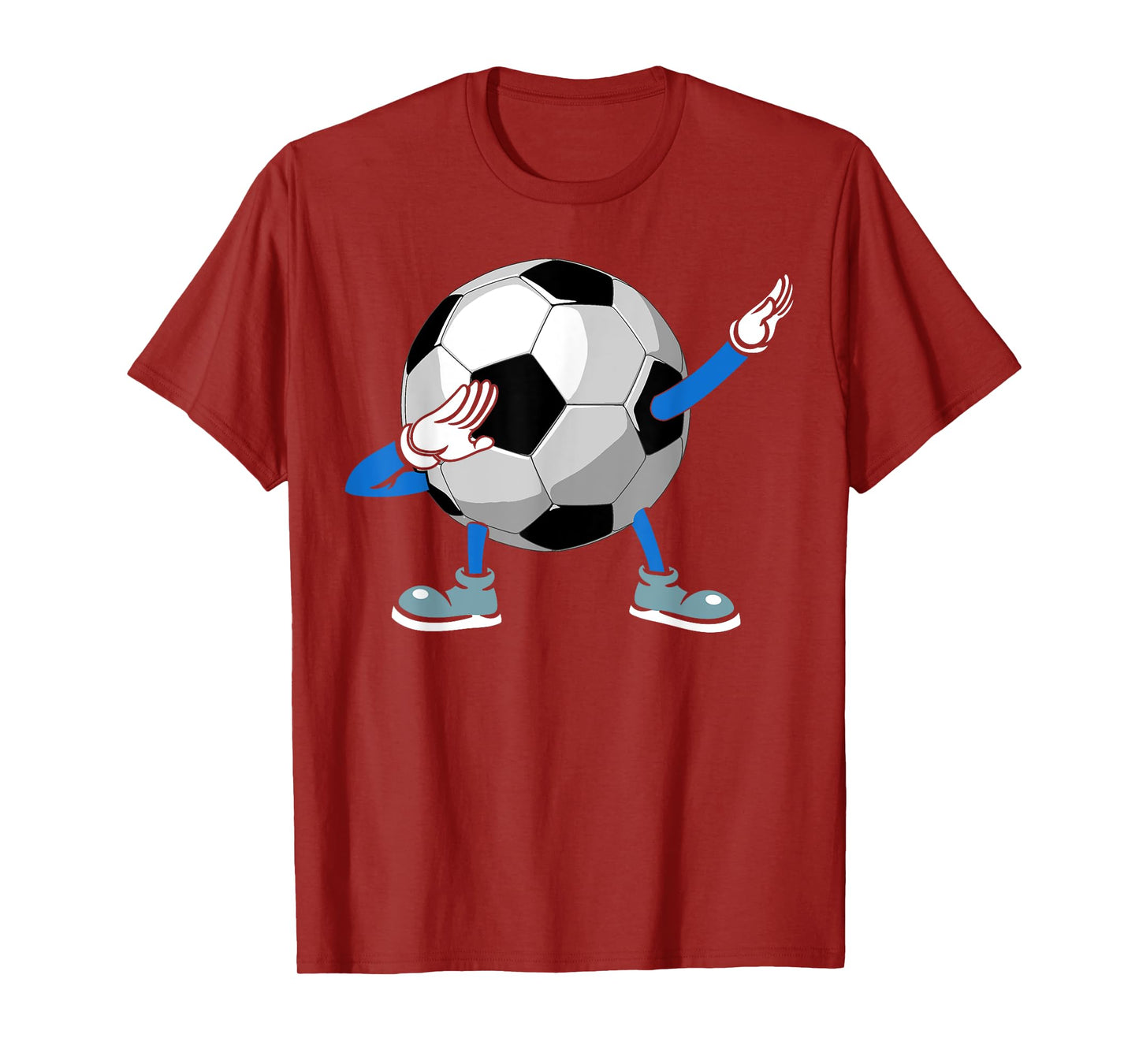 Retro Dabbing Soccer Ball for Boys, Men, and Sports Players T-Shirt