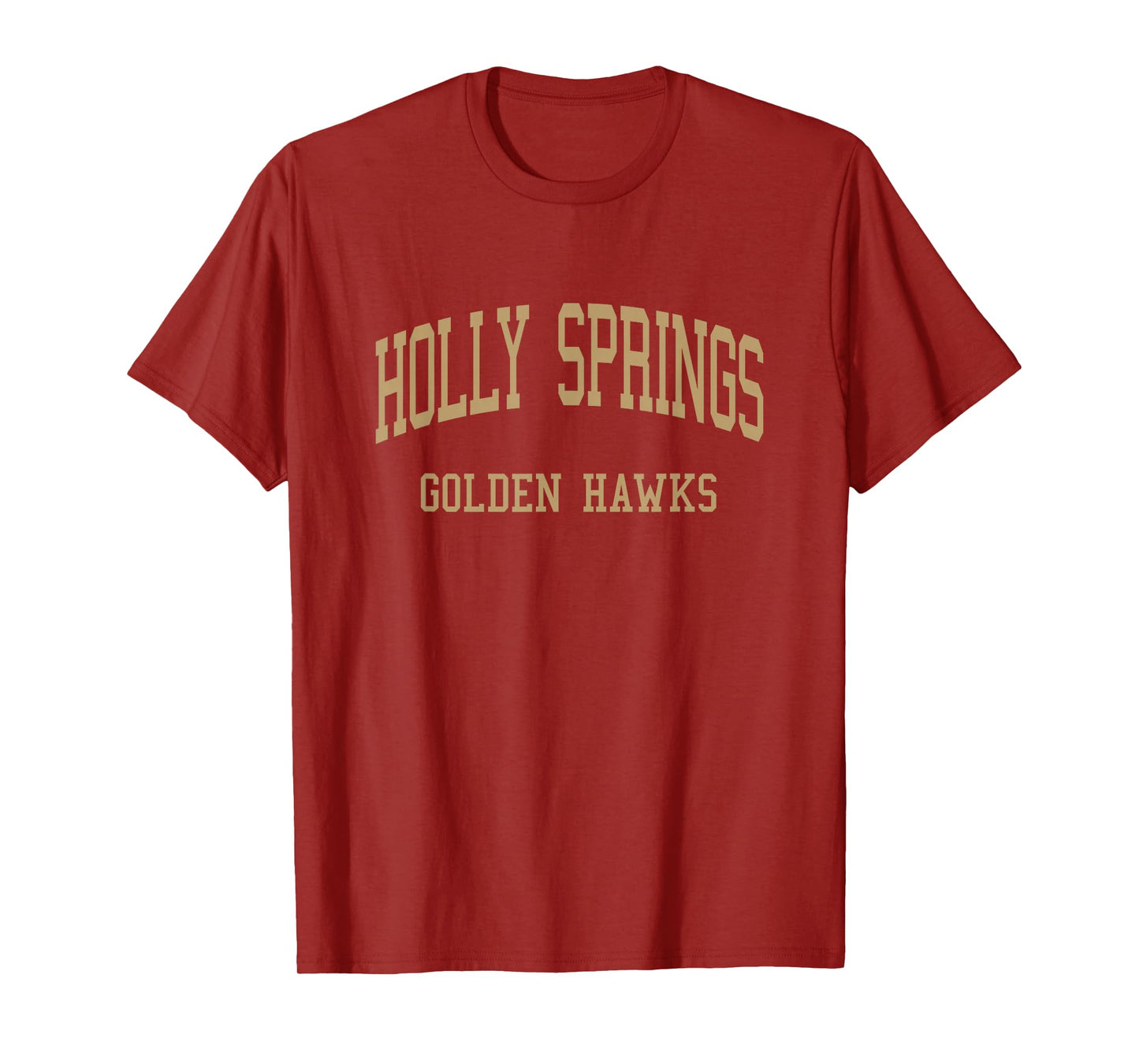 Holly Springs High School HS Holly Springs NC Retro Sports T-Shirt