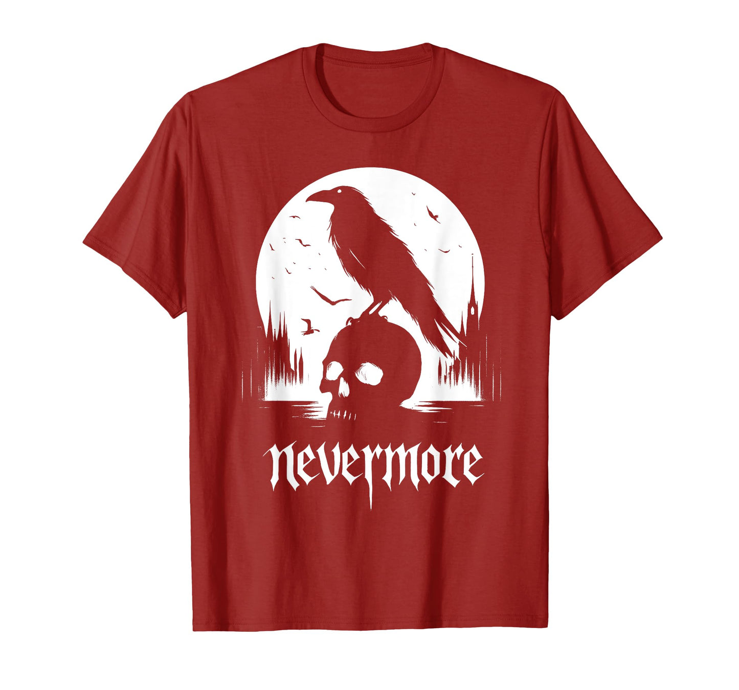 Edgar Allan Poe The Raven Nevermore T-Shirt