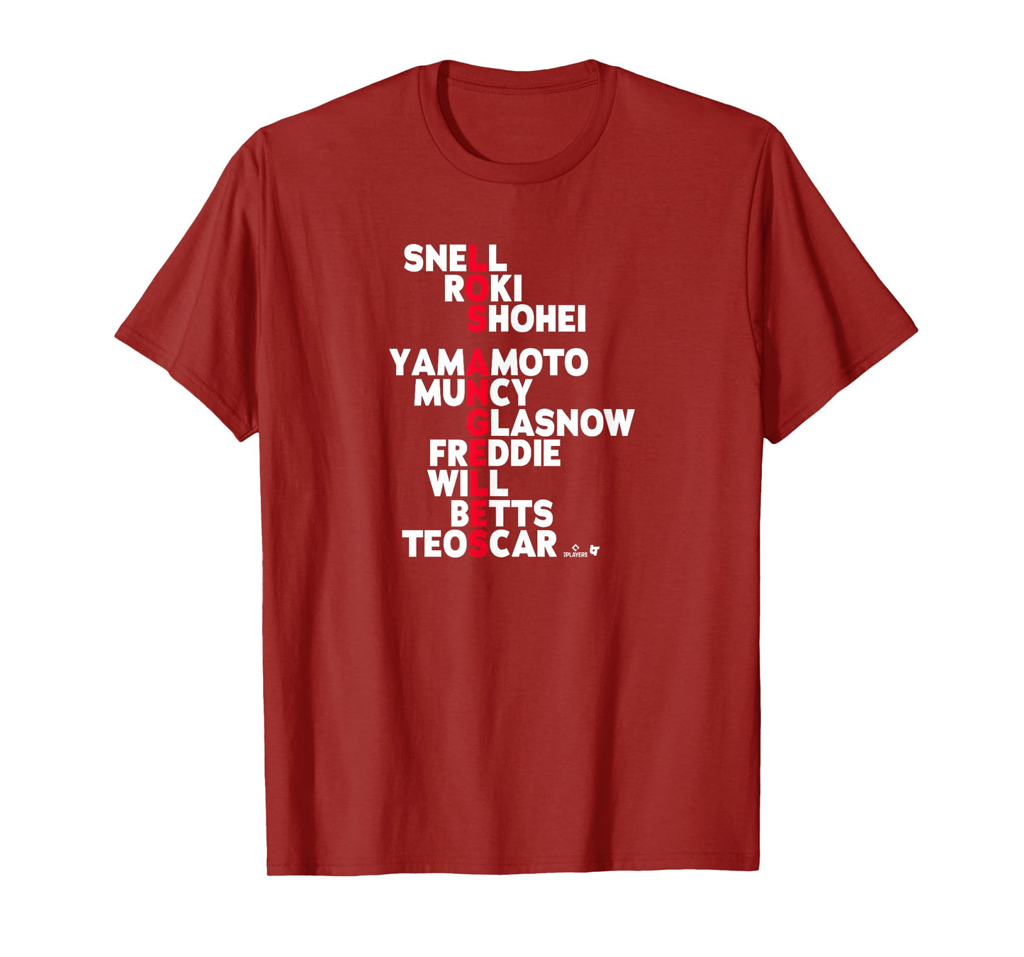 Los Angeles Names 2025 - Los Angeles Baseball T-Shirt
