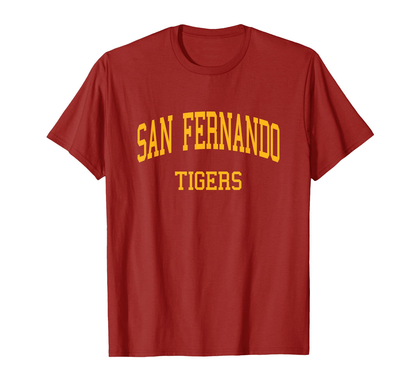 San Fernando High School HS San Fernando CA Retro Sports T-Shirt