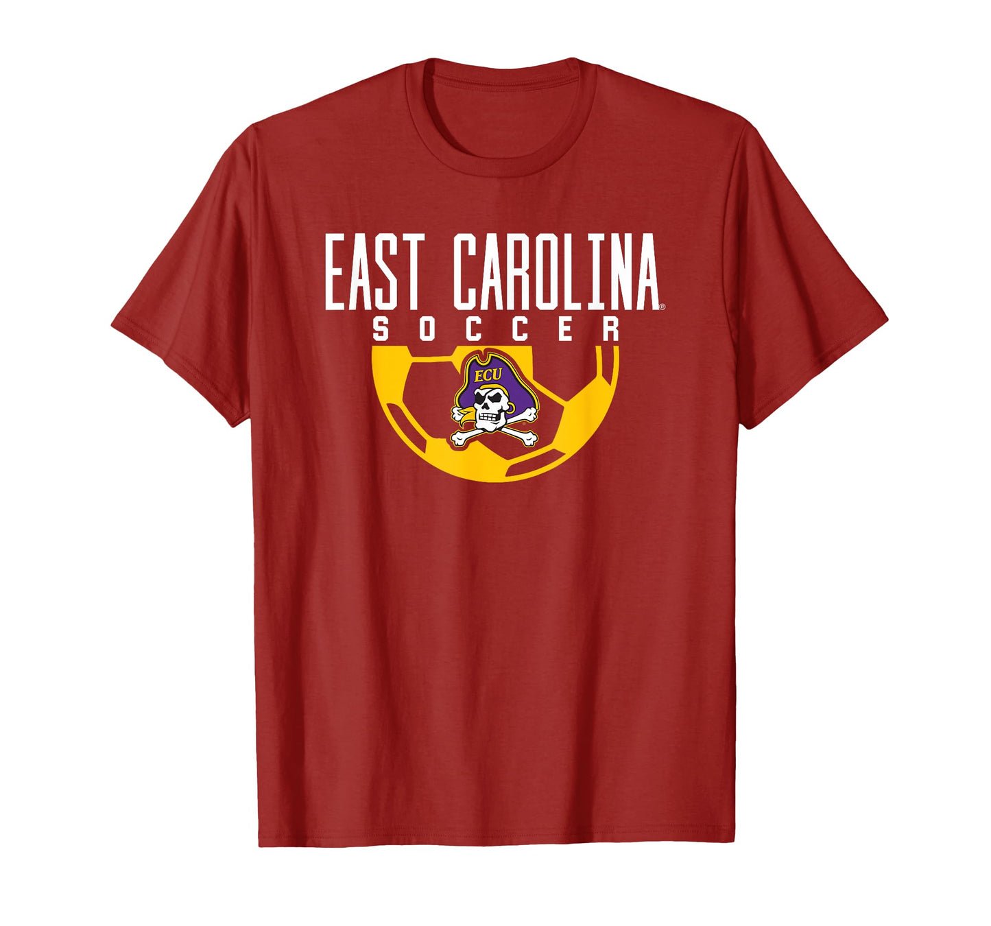 East Carolina University ECU Pirates Soccer Arch T-Shirt