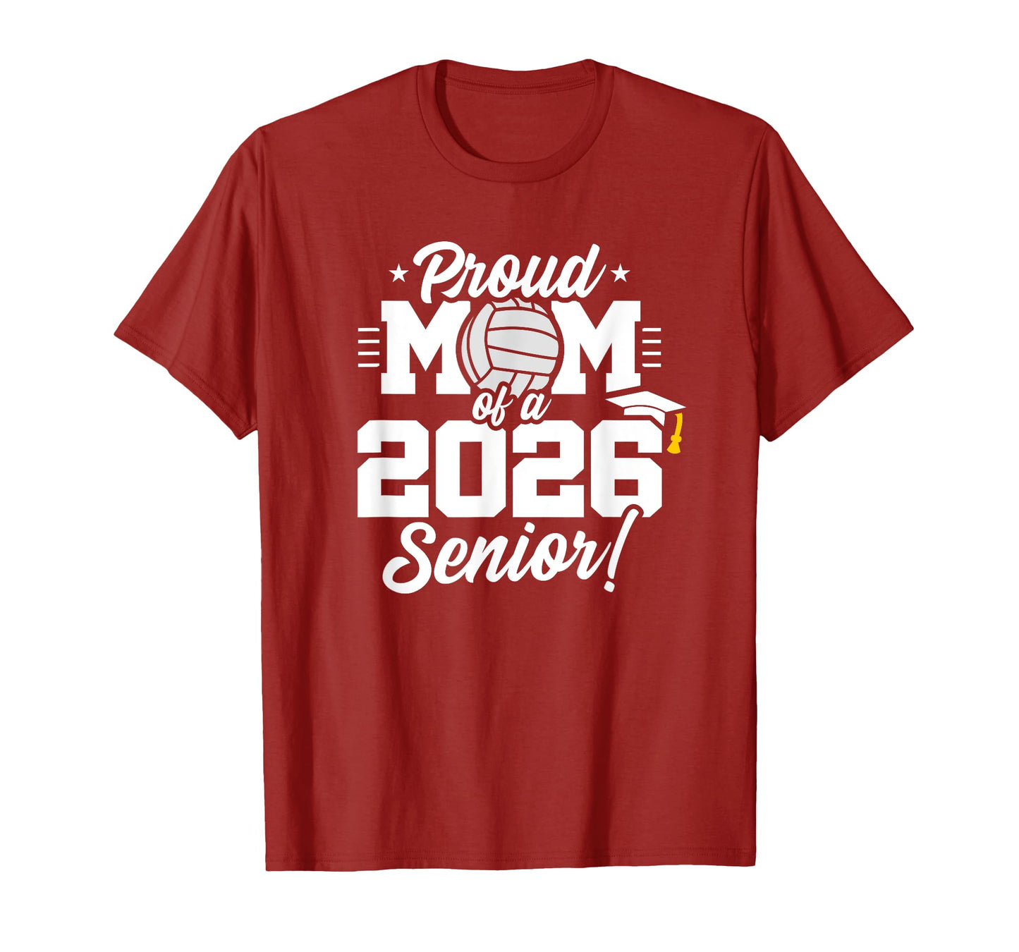 Class of 2026 - Senior Year - Volleyball Mom - Senior 2026 T-Shirt
