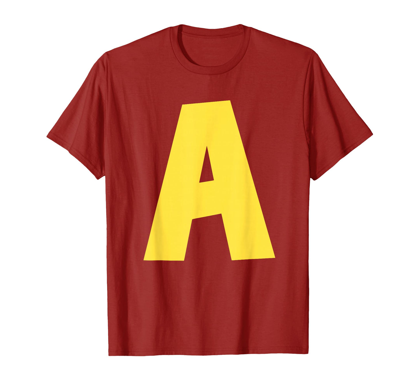 Letter A Funny Group Matching Halloween for Women Men Kids T-Shirt