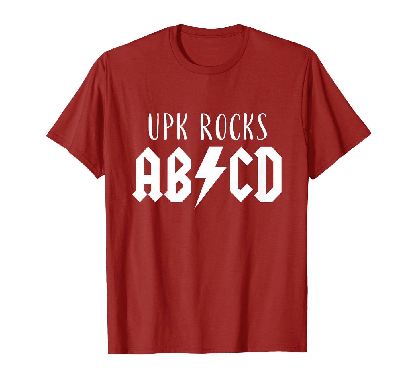 ABCD Rock First Day of UPK for Boys and Girls Back to School T-Shirt