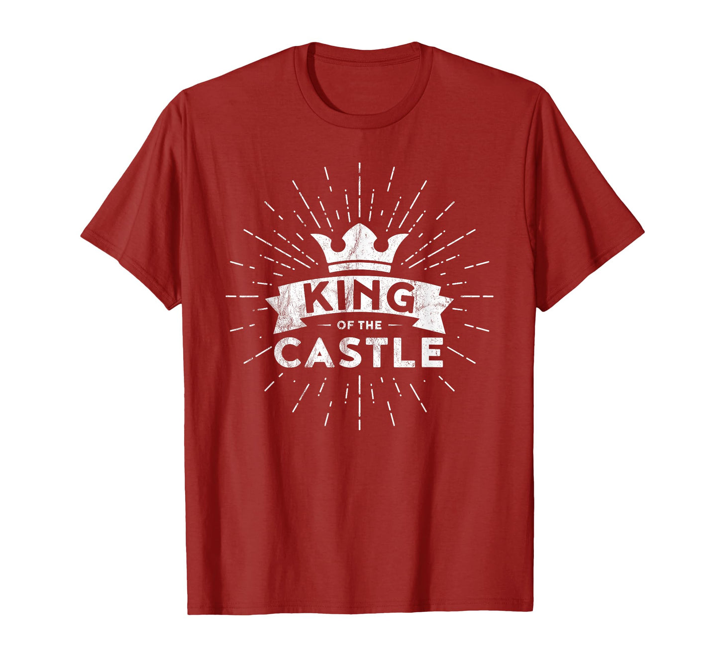 Fathers Day Gift King of the Castle T-Shirt T-Shirt